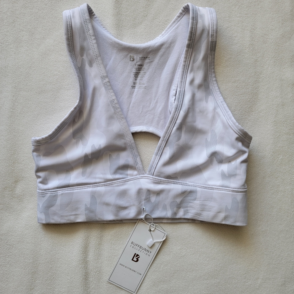 Buffbunny Snowbunny Camo Bra